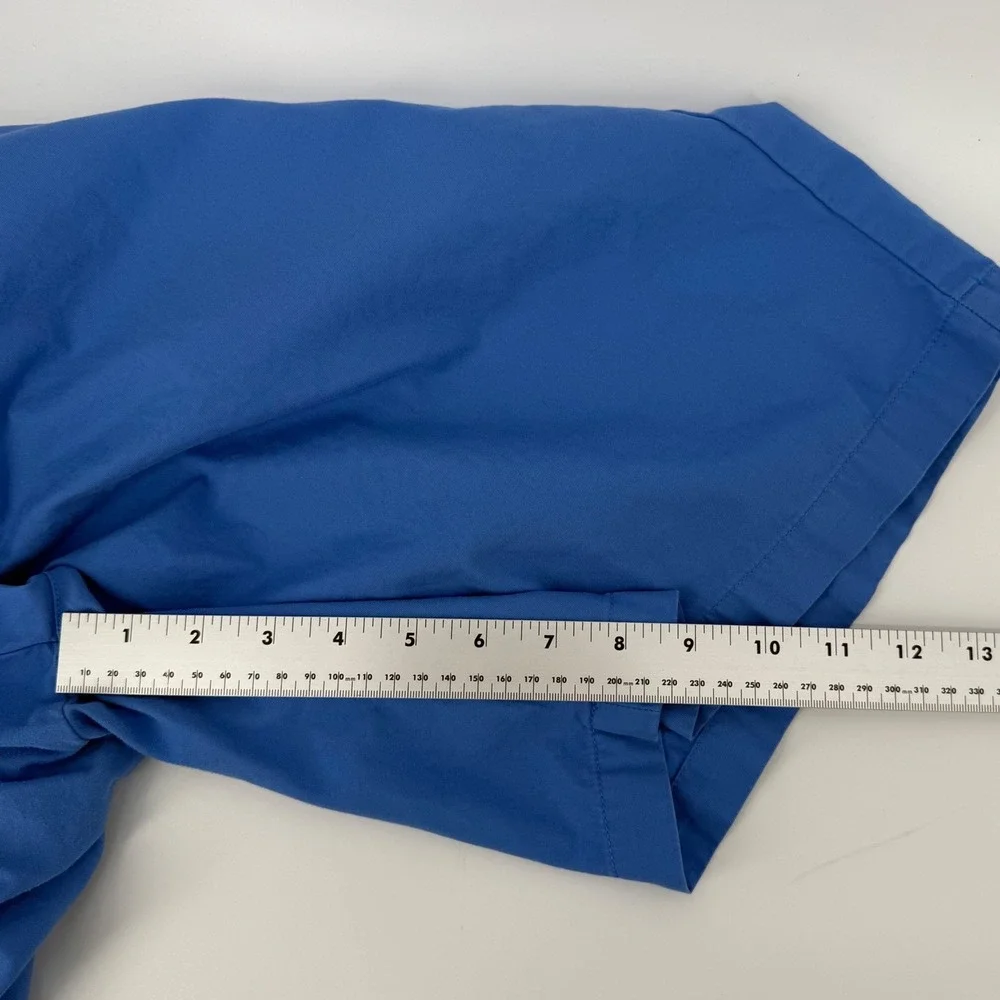Vineyard Vines Breaker Shorts Mens 40 Blue‎ Cotton Twill Flat Front Classic Fit